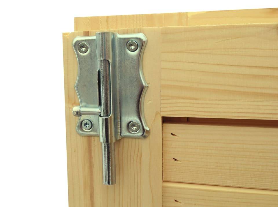 Direct Abris - Coffre en Bois BORA 3 - 200 x 82 cm - Stockage Velo / Outils - Espace de Rangement Exterieur - Coffre de Jardin - Abri de Jardin - Imagen 8