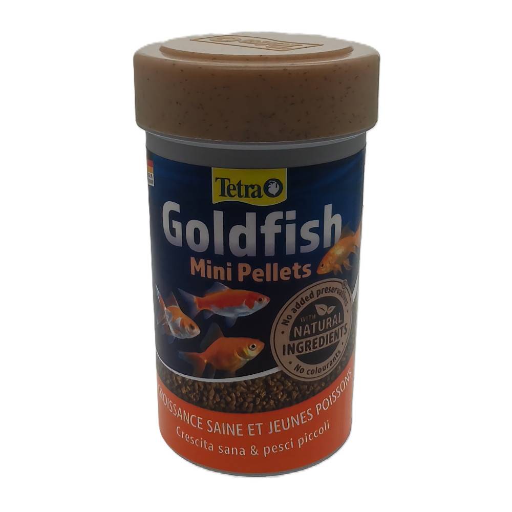 Tetra - Goldfish Mini Pellets 42 g -100 ml Aliment complet pour les jeunes poissons rouge