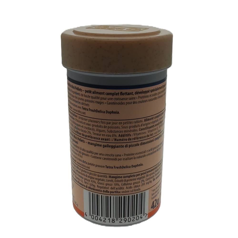 Tetra - Goldfish Mini Pellets 42 g -100 ml Aliment complet pour les jeunes poissons rouge - Imagen 5