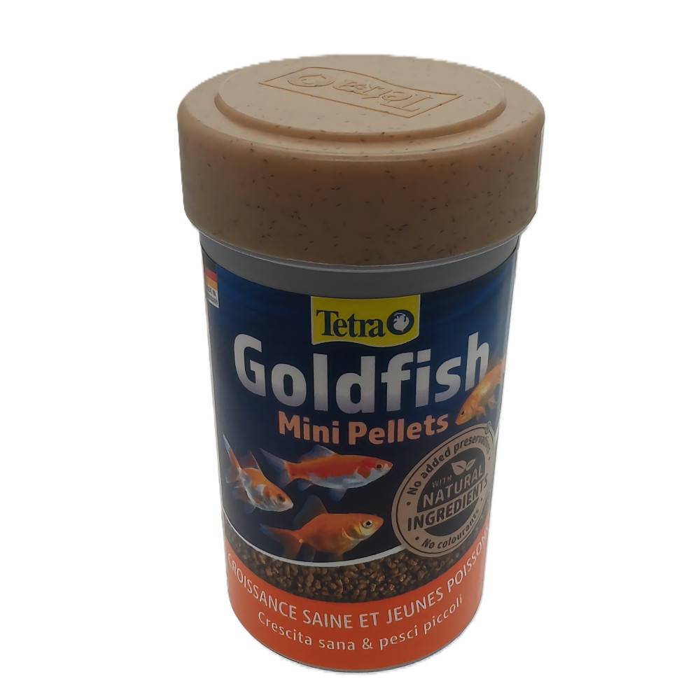 Tetra - Goldfish Mini Pellets 42 g -100 ml Aliment complet pour les jeunes poissons rouge - Imagen 3