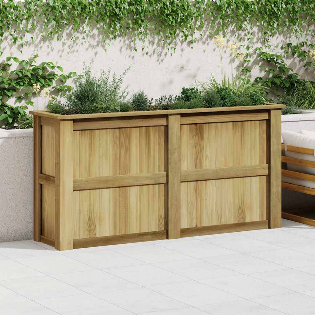 Vidaxl - Jardinière surélevée 196x50x100 cm Bois de pin imprégné vidaXL 49099 - Image 4