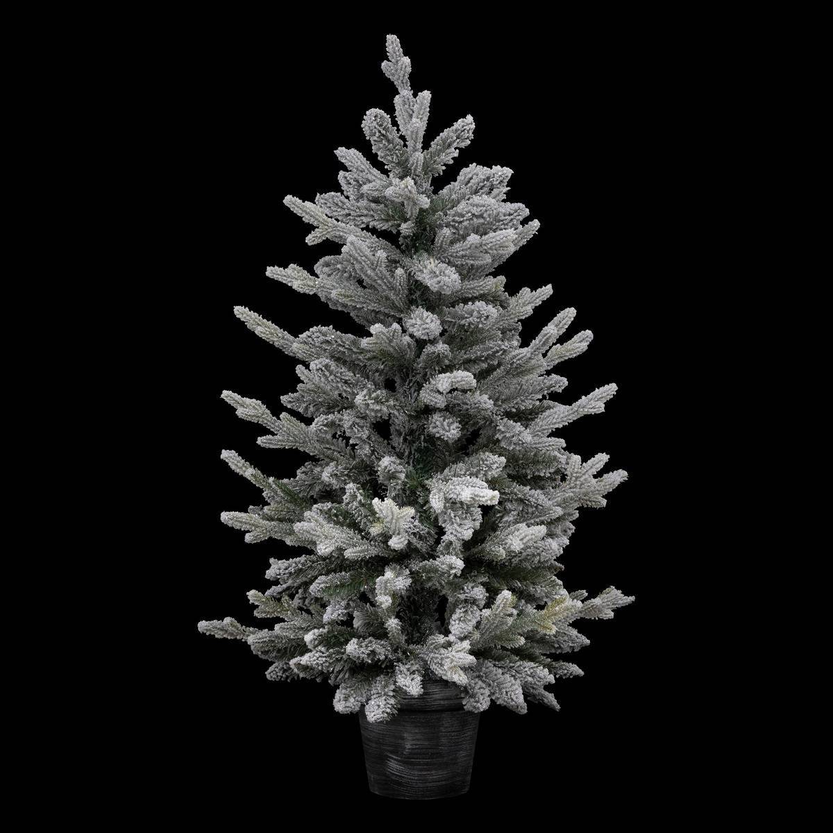 Sapin en pot Frosty 100cm FEERIC LIGHTS & CHRISTMAS - Image 2