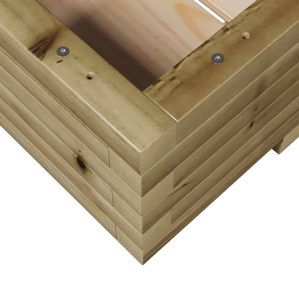 Maison Chic - Jardinière, Bac à fleurs, Pot de fleurs 110x60x26,5 cm bois de pin imprégné - Imagen 8