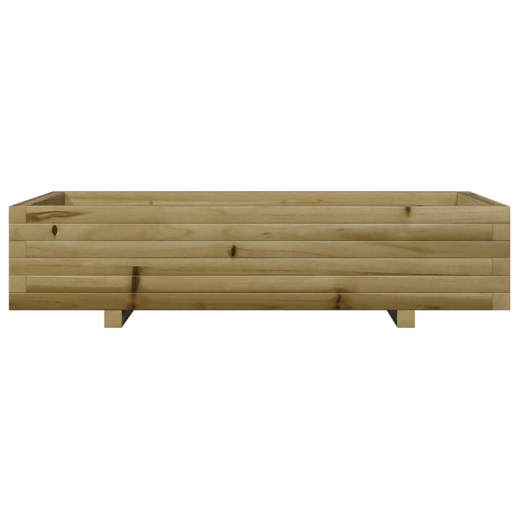 Maison Chic - Jardinière, Bac à fleurs, Pot de fleurs 110x60x26,5 cm bois de pin imprégné - Imagen 5