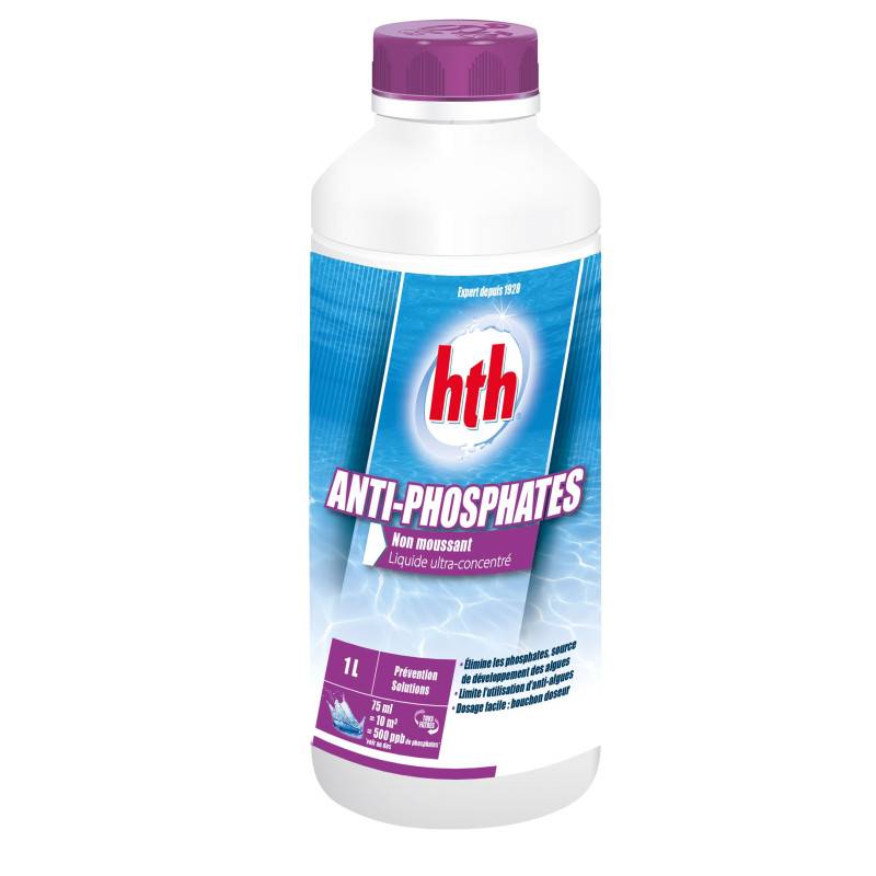 Anti-phosphates piscine hth 1 litre - 1 litre - Imagen 2