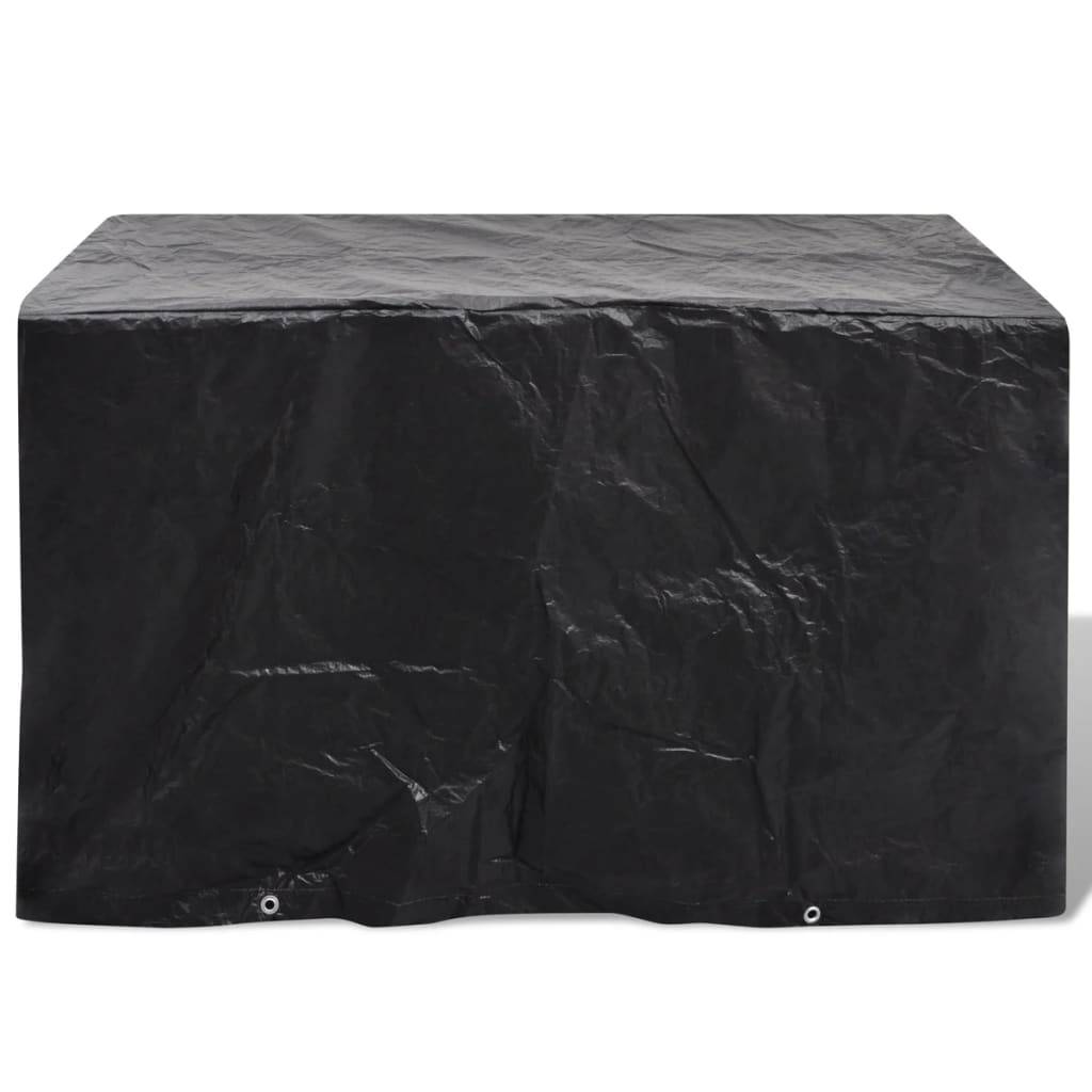 ComfortXL - Lot de 2 Bâches de Protection PE pour Banc ou Petite Table de Jardin Noir 140x70x90 cm – ComfortXL Outdoor Living - Image 3