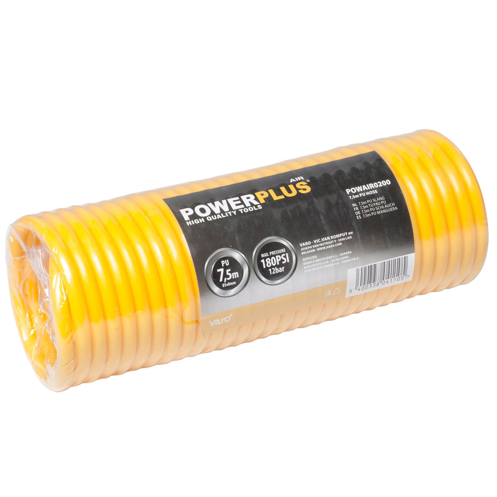 Tuyau d'air pour pneumatique et compresseur 7,5m - Image 2