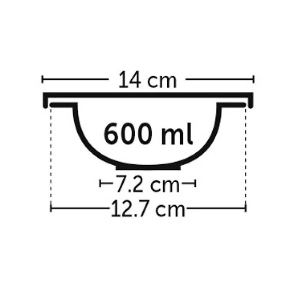 Ecuelle Kena avec couvercle ø12.7 cm 600 ml pour chien - Imagen 5