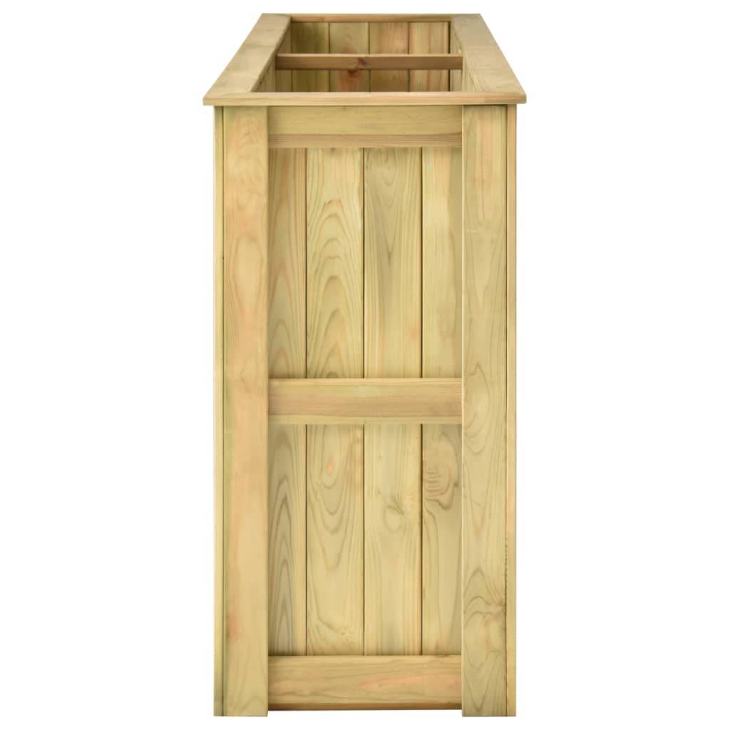 Helloshop26 - Jardinière surélevée 196 cm bois de pin imprégné - Imagen 3
