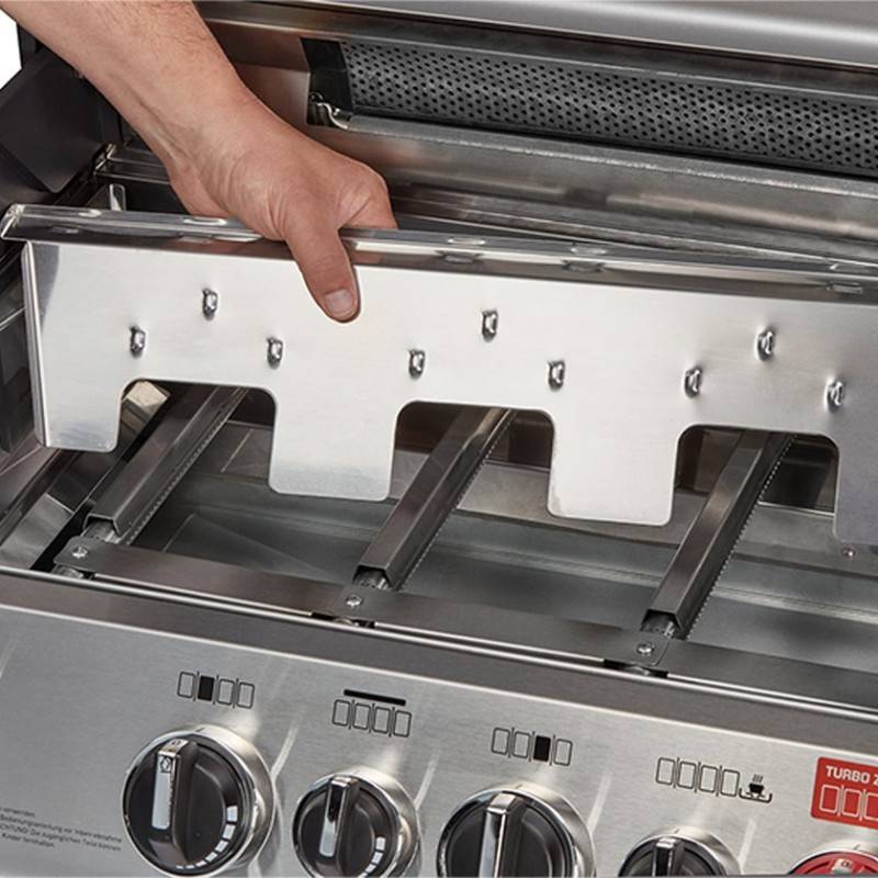 Barbecue Monroe Pro 3 SIK Turbo - ENDERS - 3 brûleurs dont 1 Turbo Zone - 1 brûleur arrière infrarouge - 1 brûleur latéral - Imagen 8
