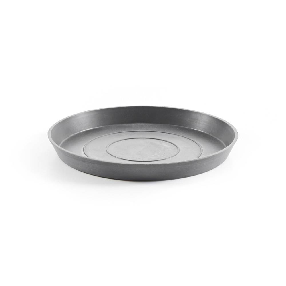Ecopots - Soucoupe Round 30 Gris - Ø 28,7 x H. 3 cm ECOPOTS