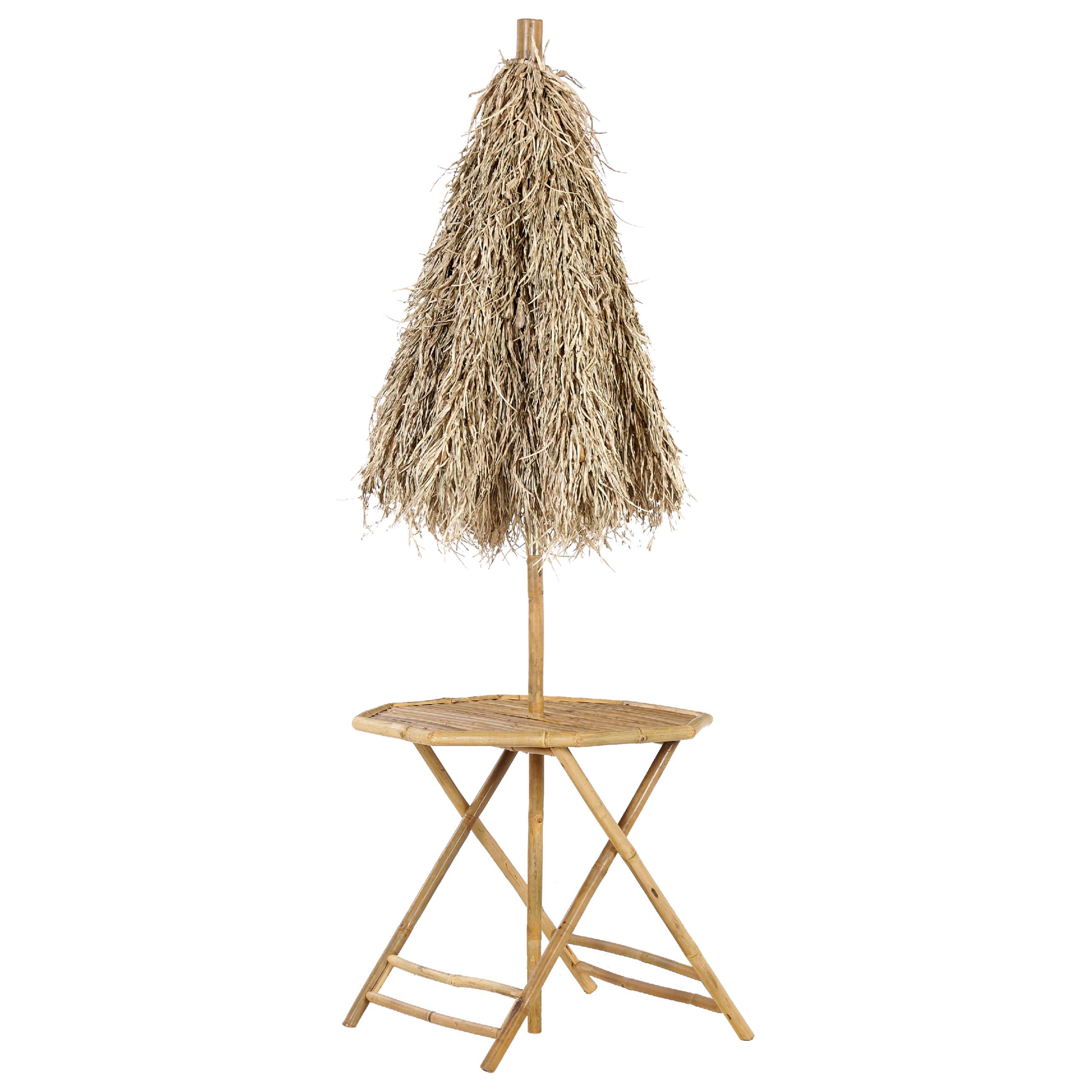 Beliani - Table bistrot Bambou Marron clair MOLISE - Beliani - Imagen 4