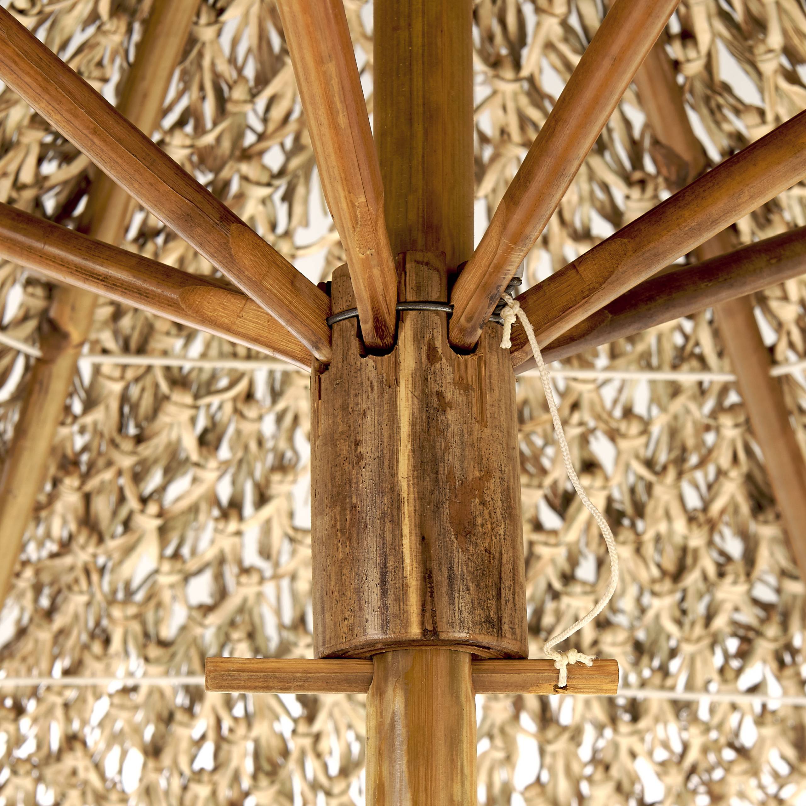 Beliani - Table bistrot Bambou Marron clair MOLISE - Beliani - Imagen 7