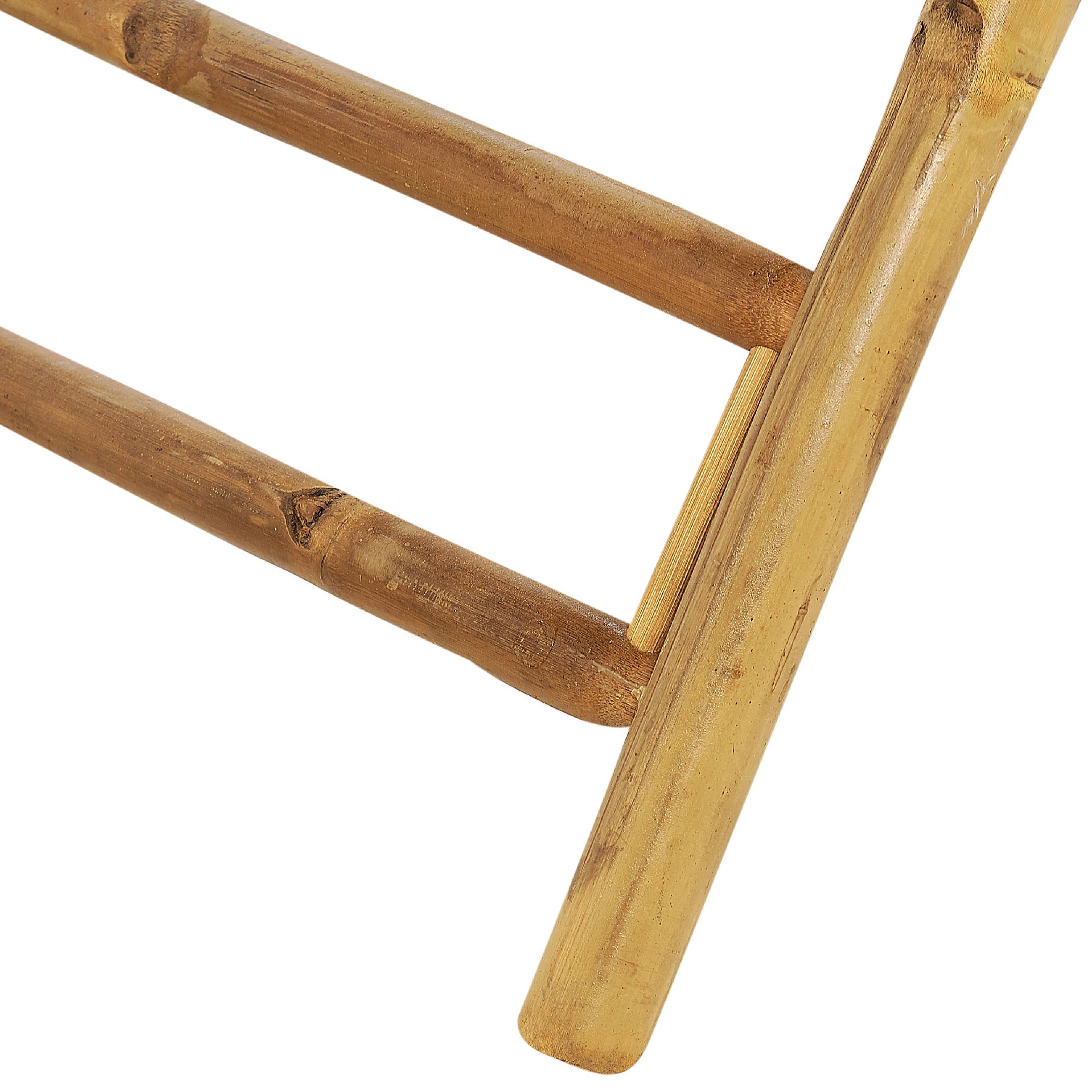 Beliani - Table bistrot Bambou Marron clair MOLISE - Beliani - Imagen 8