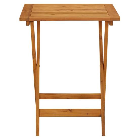 Salon de Jardin 2 Personnes Résine Tressée et Bois Pliable pour Balcon Noir Table Carrée 60x60cm – ComfortXL Outdoor Living - Image 6