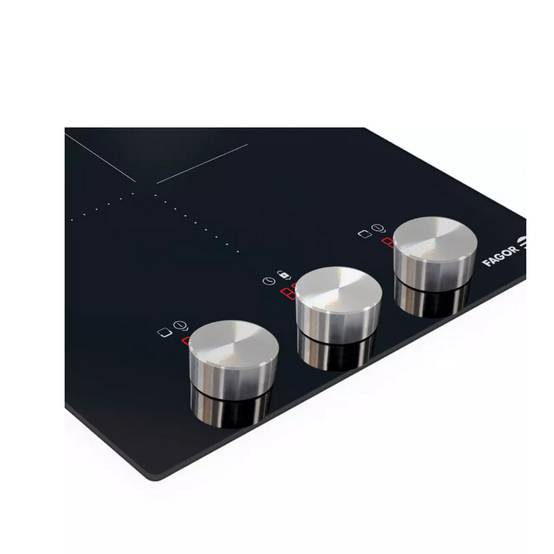 Table de cuisson vitrocéramique 2 feux 2900w noir FTV2520T Fagor - Image 4