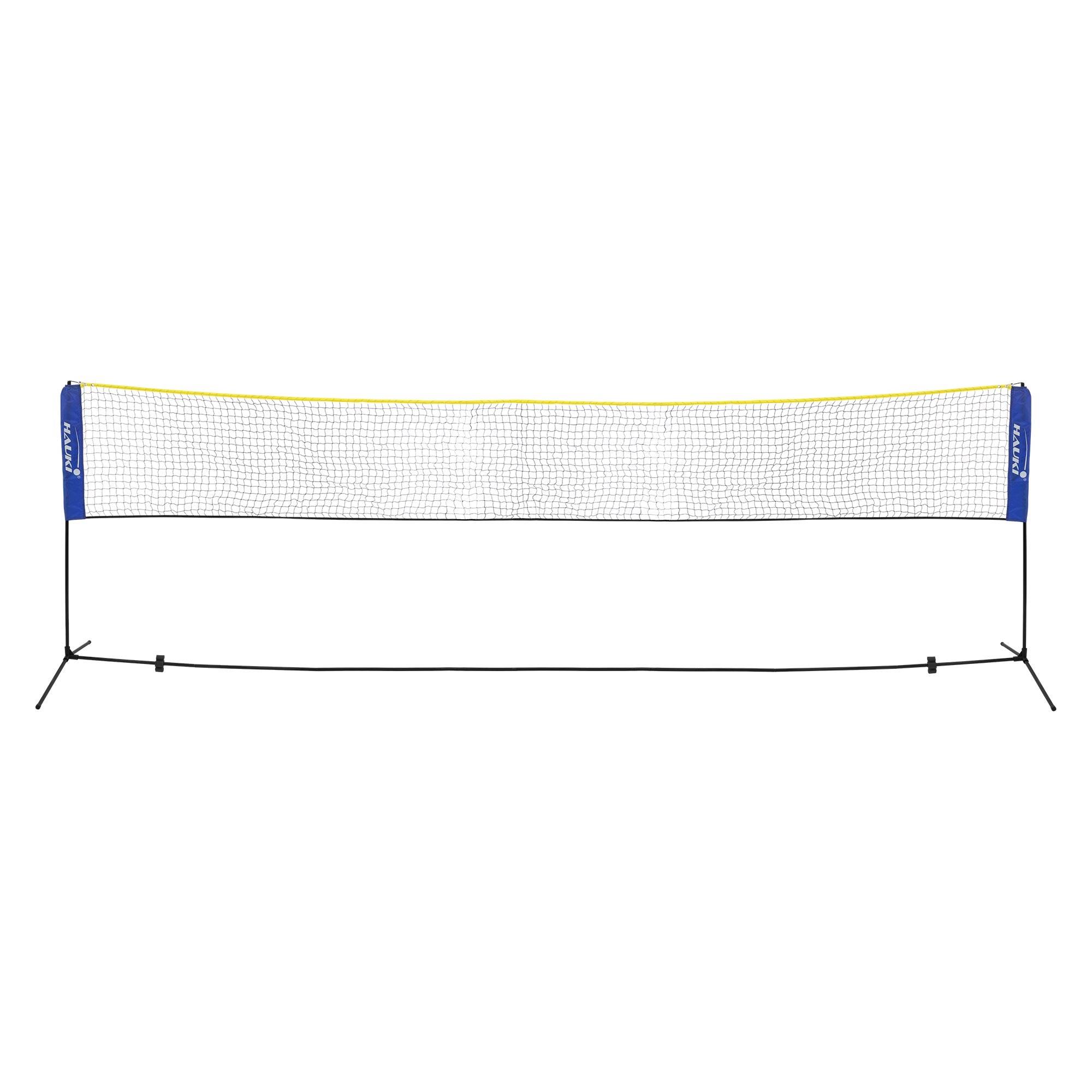 Filet de badminton 5m filet de volley-ball/tennis bleu portable hauteur 155 cm - Imagen 1