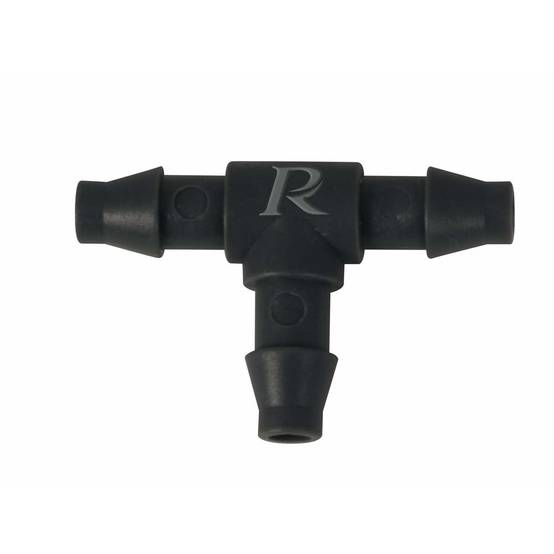 Ribimex - Te cannelé pour tuyau diamètre 6mm par 10