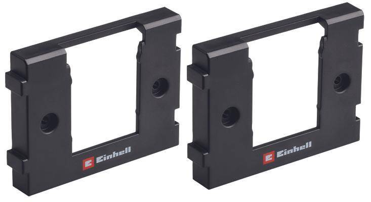 Einhell - Support Mural de Batterie Power X-Cahnge Akku-Wandhalterung Noir/Rouge Einhell - Image 1