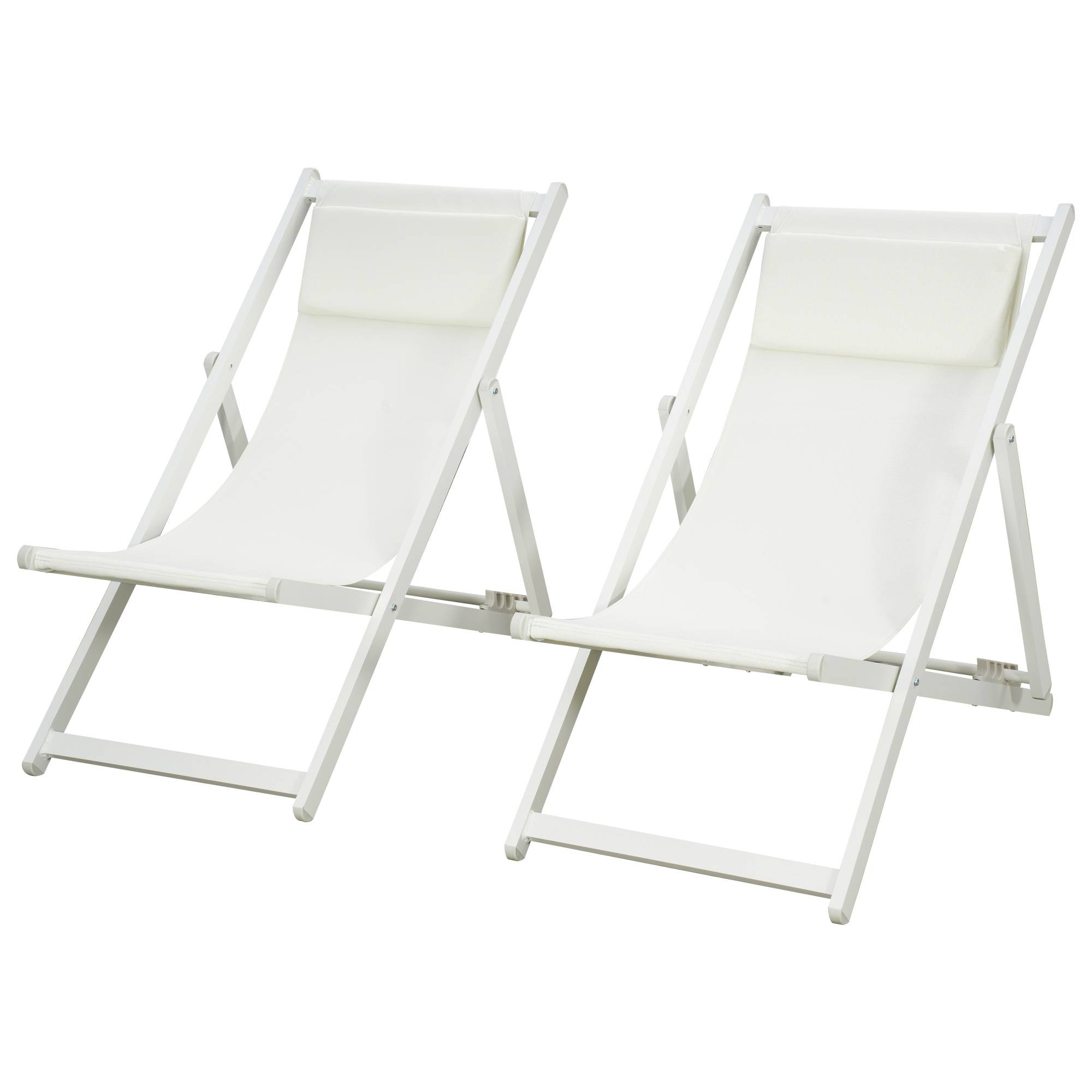 Sans Marque - Lot de 2 tubes pliables en aluminium avec bandoulière réglable, 5 positions de rangement, 60 x 100 x 85 cm, blanc - Image 2