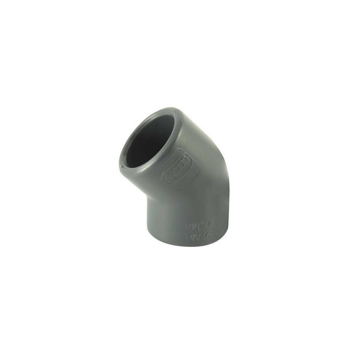 Codital - coude PVC 45° F/F à coller - 140mm