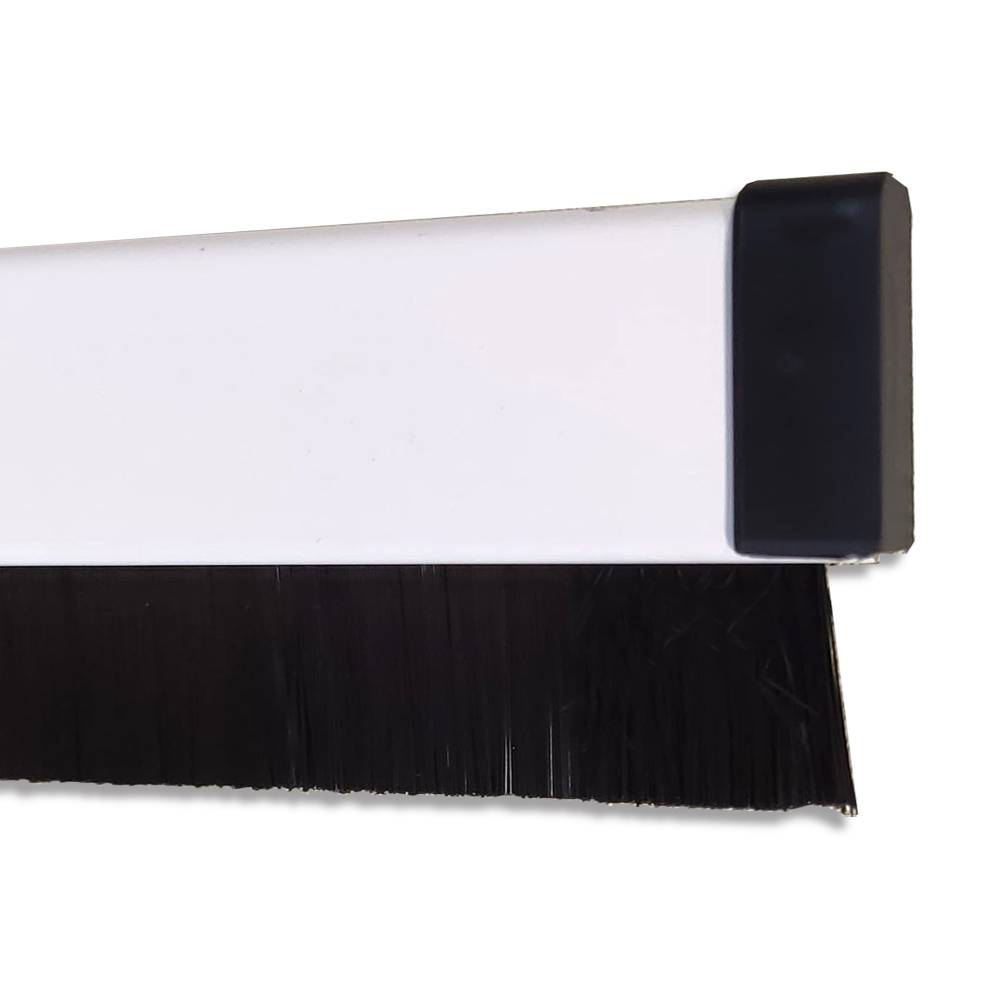 Facilitys - Bas de porte brosse avec rail aluminium - Imagen 2