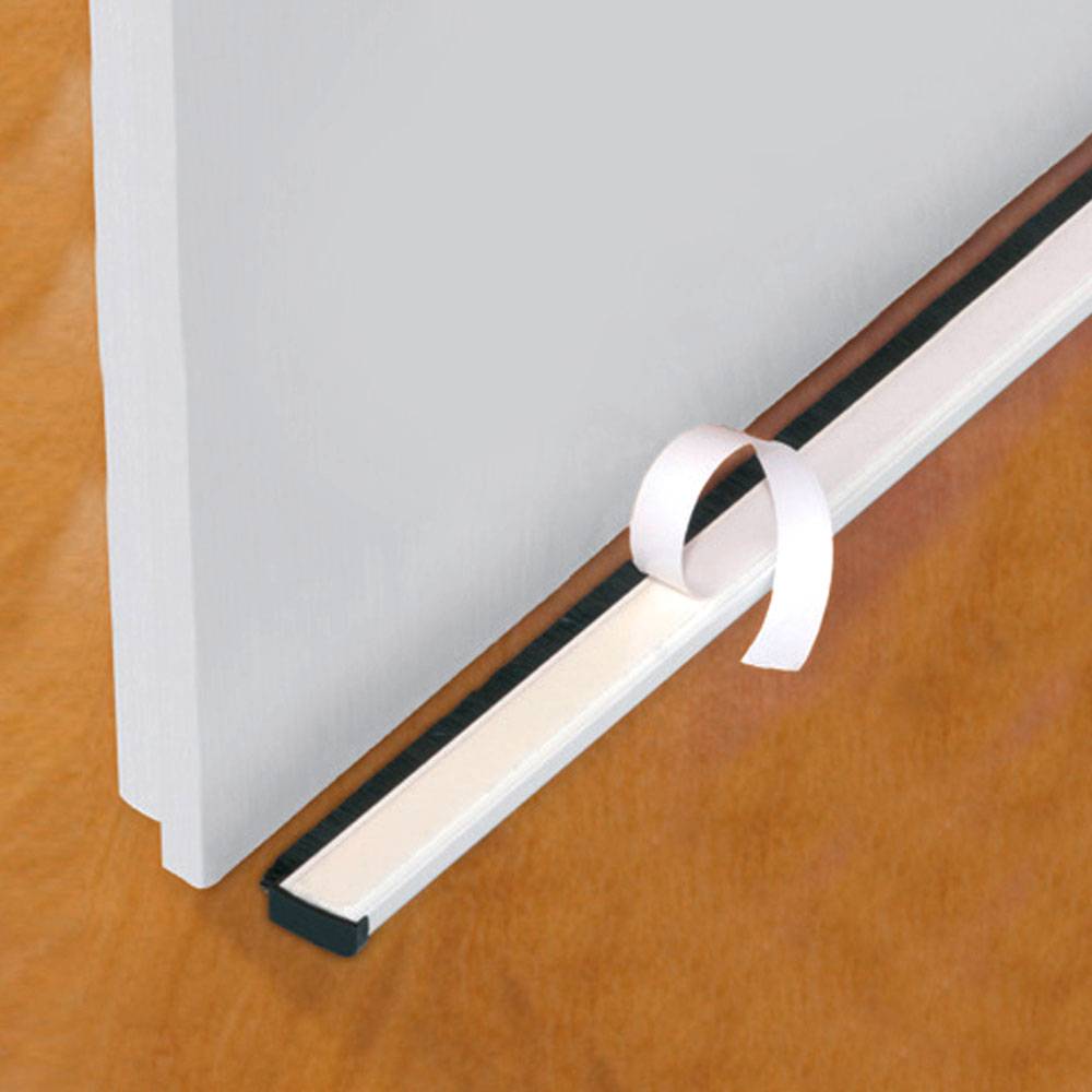 Facilitys - Bas de porte brosse avec rail aluminium - Imagen 4