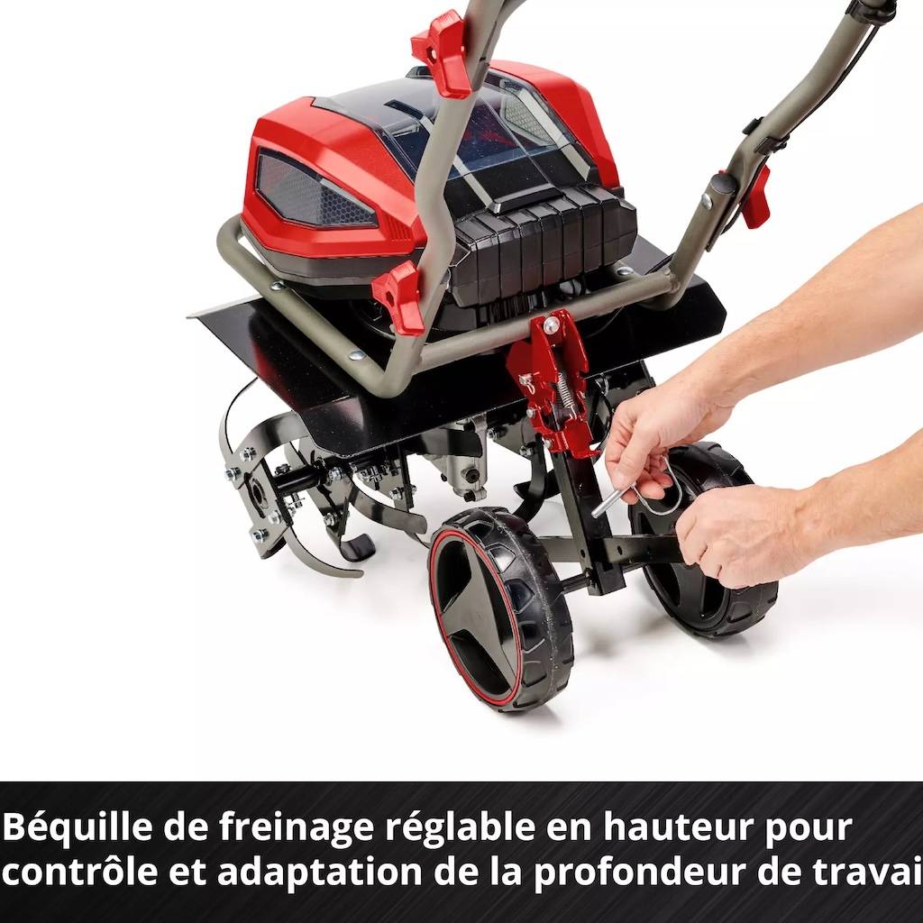 Einhell - Motoculteur sans fil – GP-CR 36/45 Li E BL-Solo - 36 V - largeur 45 cm - moteur Brushless - Image 7