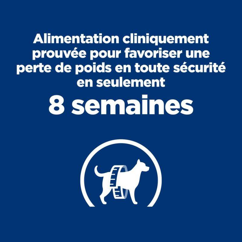 CROQUETTES CHIEN ADULT PRESCRIPTION DIETS R/D WEIGHT LOSS - HILL'S 10 kg - Image 2
