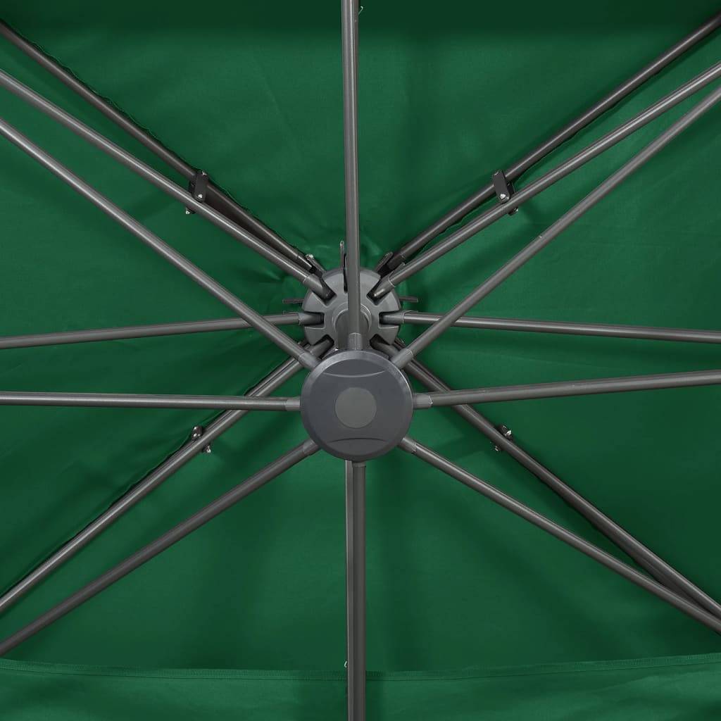 PANGIVO - Parasol déporté aluminium vert 400 x 300 x 274 cm - PANGIVO - Image 7