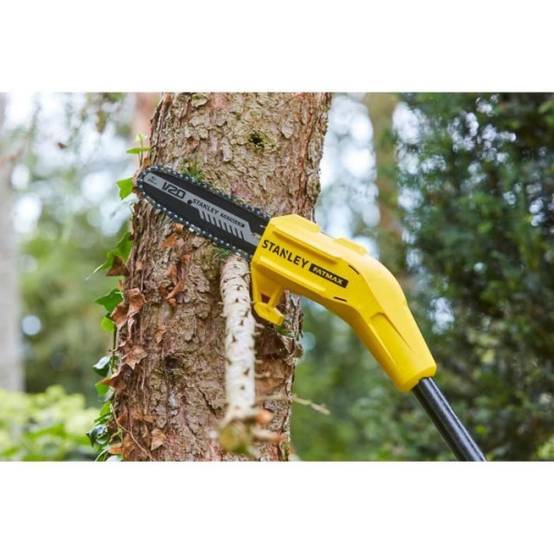 stanley - Elagueuse sur Perche 20 cm 18V STANLEY FATMAX V20 SFMCPS620B-XJ Sans Batterie ni Chargeur - Image 4