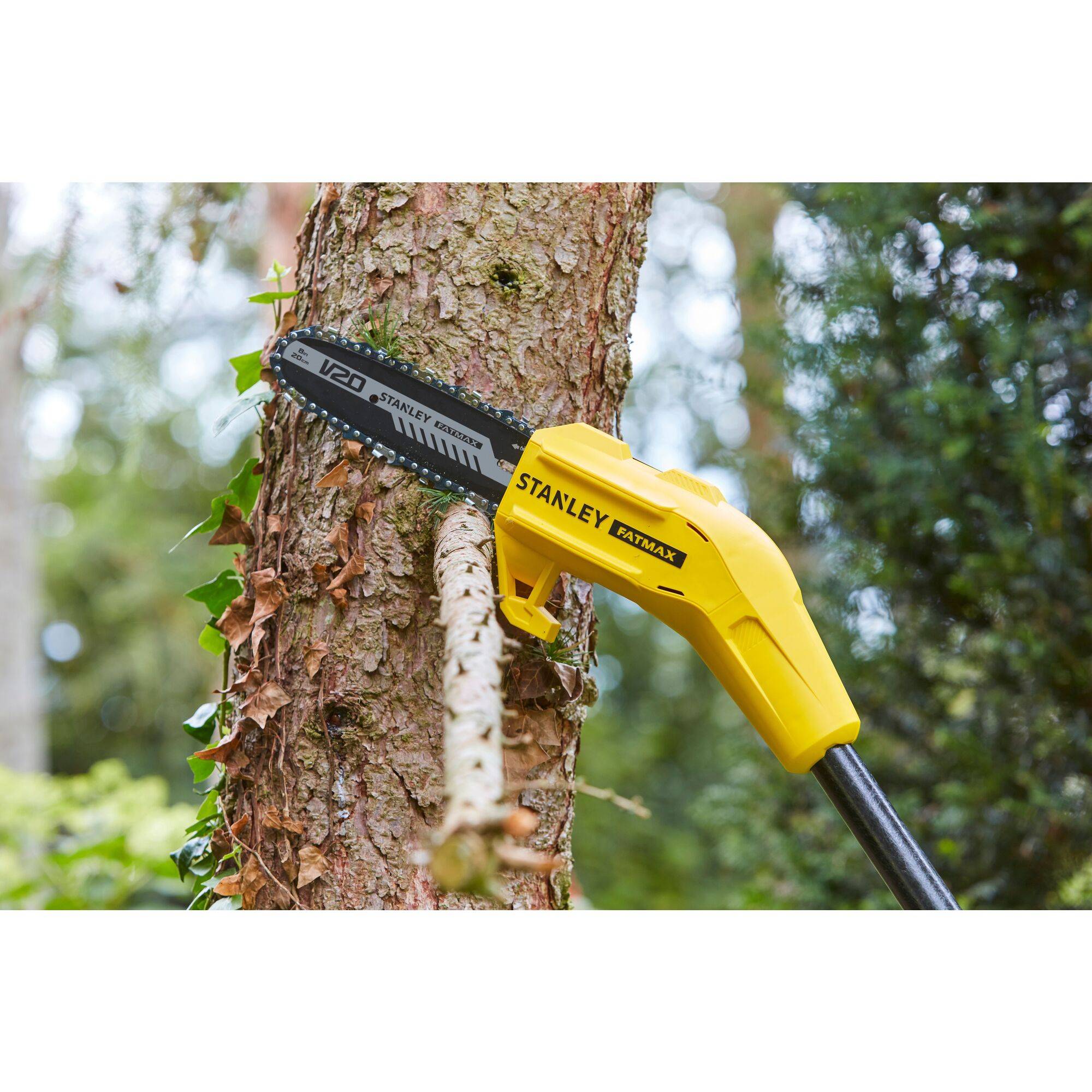 stanley - Elagueuse sur Perche 20 cm 18V STANLEY FATMAX V20 SFMCPS620B-XJ Sans Batterie ni Chargeur - Image 2