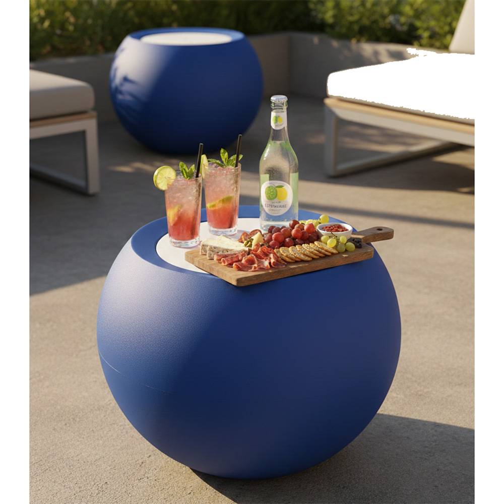 Plast'Up Rotomoulage - Table de jardin ronde querida hauteur 70 cm - plast'up rotomoulage - Imagen 3