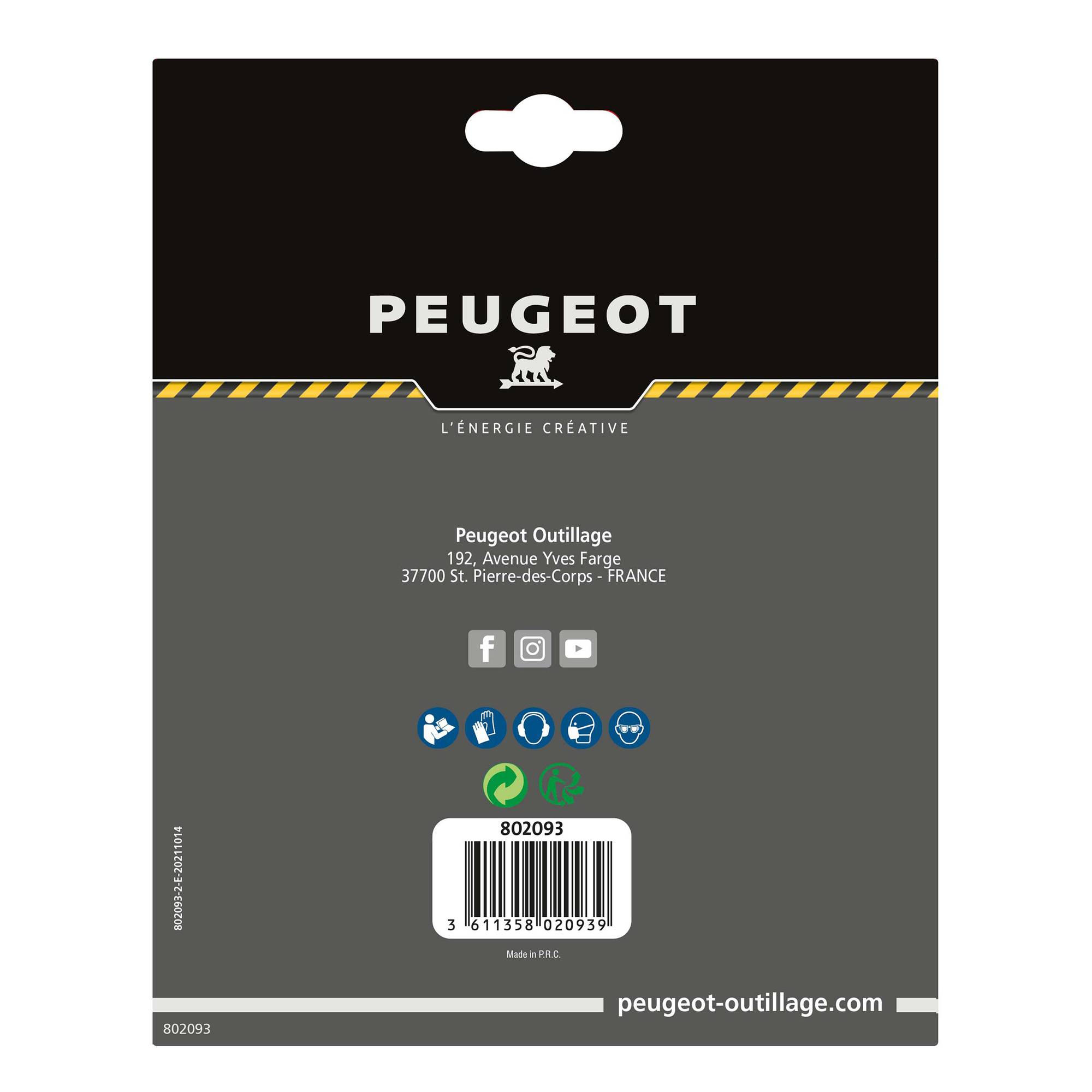 Lame de scie à ruban 2240x6mm 6TPI - PEUGEOT OUTILLAGE - 802093 - Imagen 3