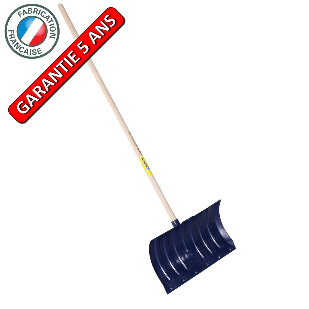 Outils Perrin - Poussoir à neige  polypro 53 cm manche 1,20 m PEFC, outil pour le déneigement Outils Perrin
