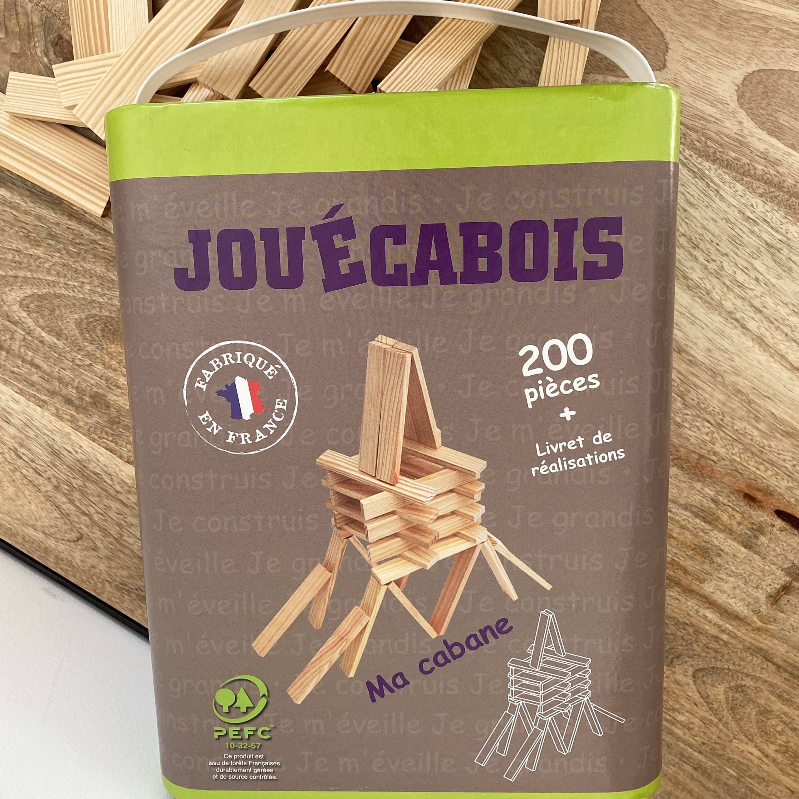 0 - Jeu de construction JOUECABOIS 200 pièces - Ecodis - Image 3