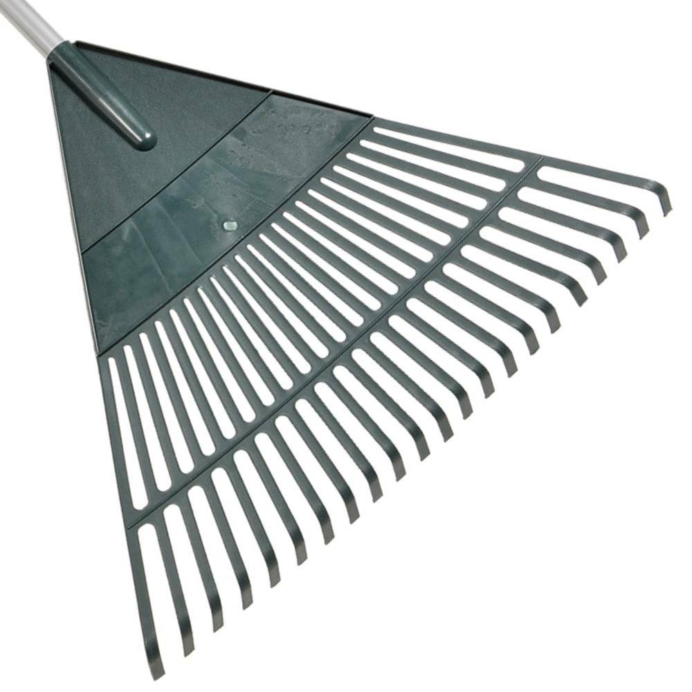 Balai à gazon en plastique - Balai à feuilles - Image 3