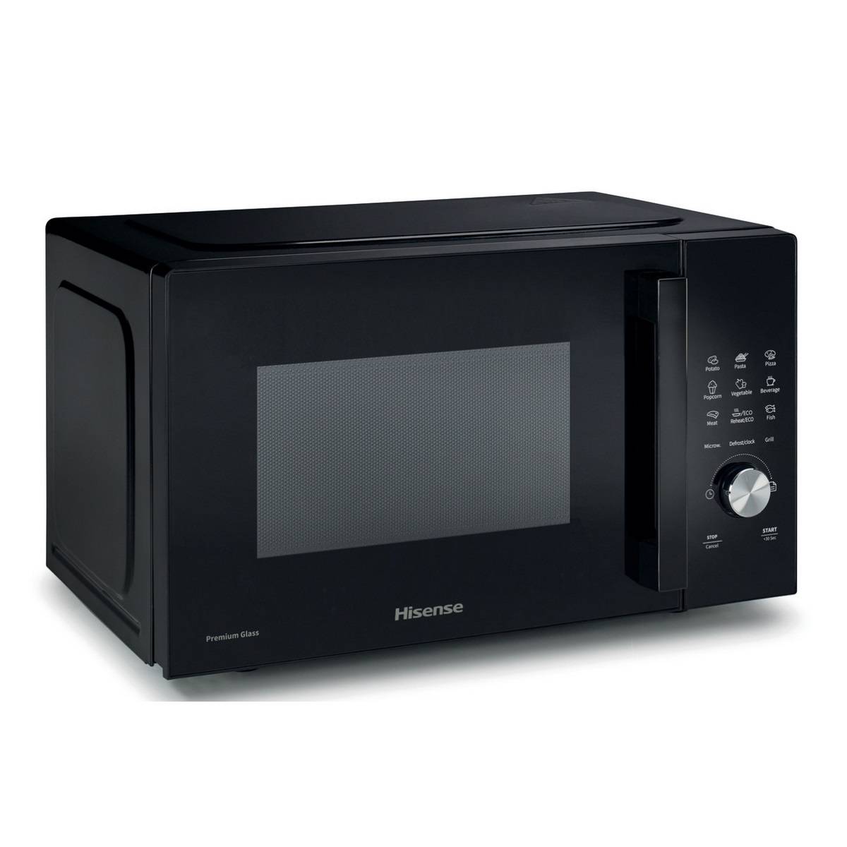 Micro-ondes grill 23l 800w noir H23MOBSD1HG Hisense - Image 4