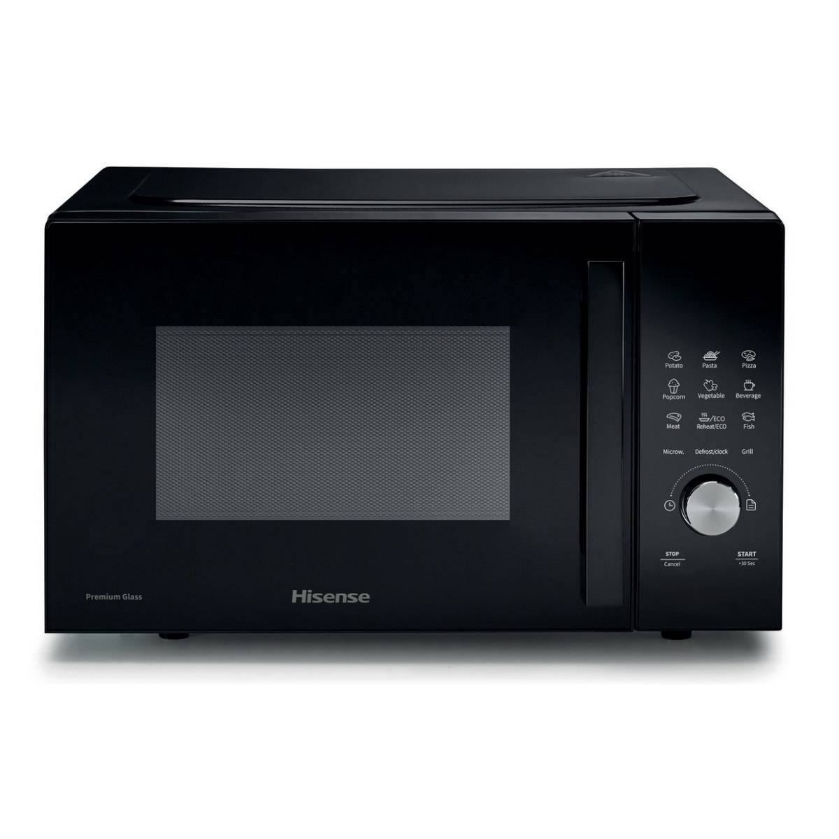 Micro-ondes grill 23l 800w noir H23MOBSD1HG Hisense - Image 1