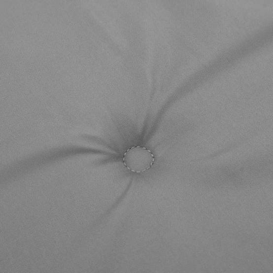 Coussins de chaise à dossier haut tissu oxford gris 120 x 50 x 3 cm - PANGIVO - Image 8