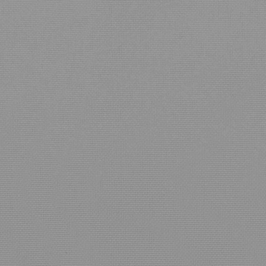 Coussins de chaise à dossier haut tissu oxford gris 120 x 50 x 3 cm - PANGIVO - Image 9