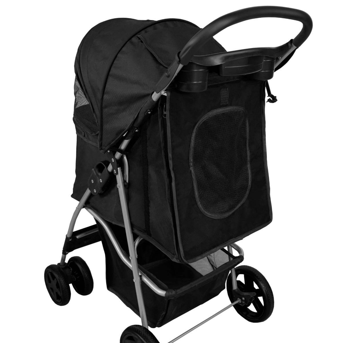 Monstershop - Poussette pour Animal de Compagnie – Noire - Monstershop - Imagen 3