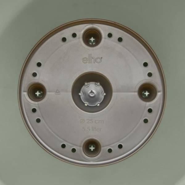 ELHO Loft Urban Pot de fleurs rond Haut 35 - Vert - Ø 34 x H 45 cm - extérieur - 100% recyclé - Imagen 3