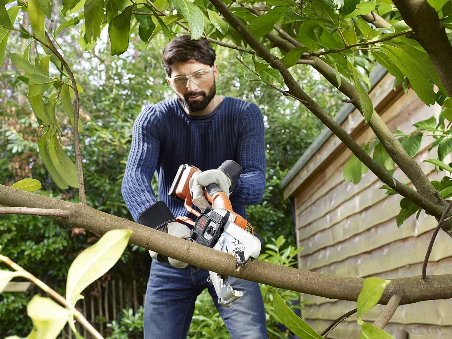 Black & Decker - Coupe-branches Alligator - BLACK+DECKER - avec 1 batterie 18V 2Ah - GKC1000L-QW - Imagen 4