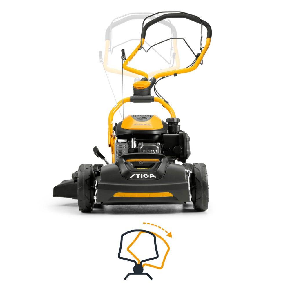 Stiga - Tondeuse MULTICLIP 747 SD, 139cc, largeur 45 cm, roues motrices avant - STIGA - Image 10