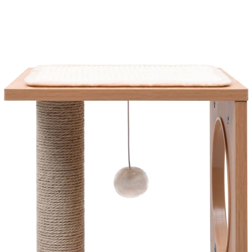 Vidaxl - Arbre à chat avec tapis à gratter en sisal 60 cm vidaXL 170925 - Imagen 4