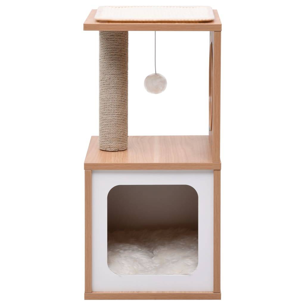 Vidaxl - Arbre à chat avec tapis à gratter en sisal 60 cm vidaXL 170925 - Imagen 2