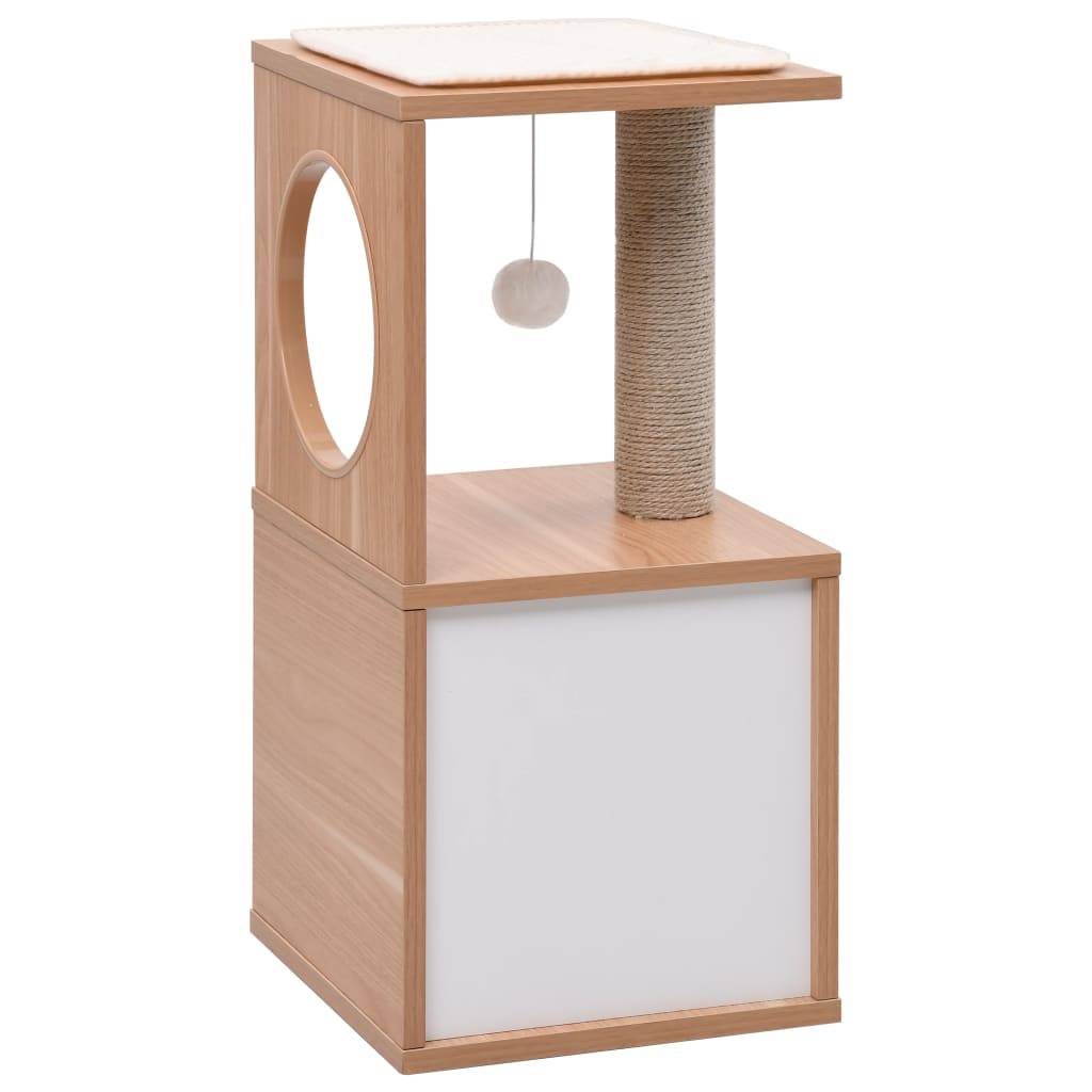 Vidaxl - Arbre à chat avec tapis à gratter en sisal 60 cm vidaXL 170925 - Imagen 8