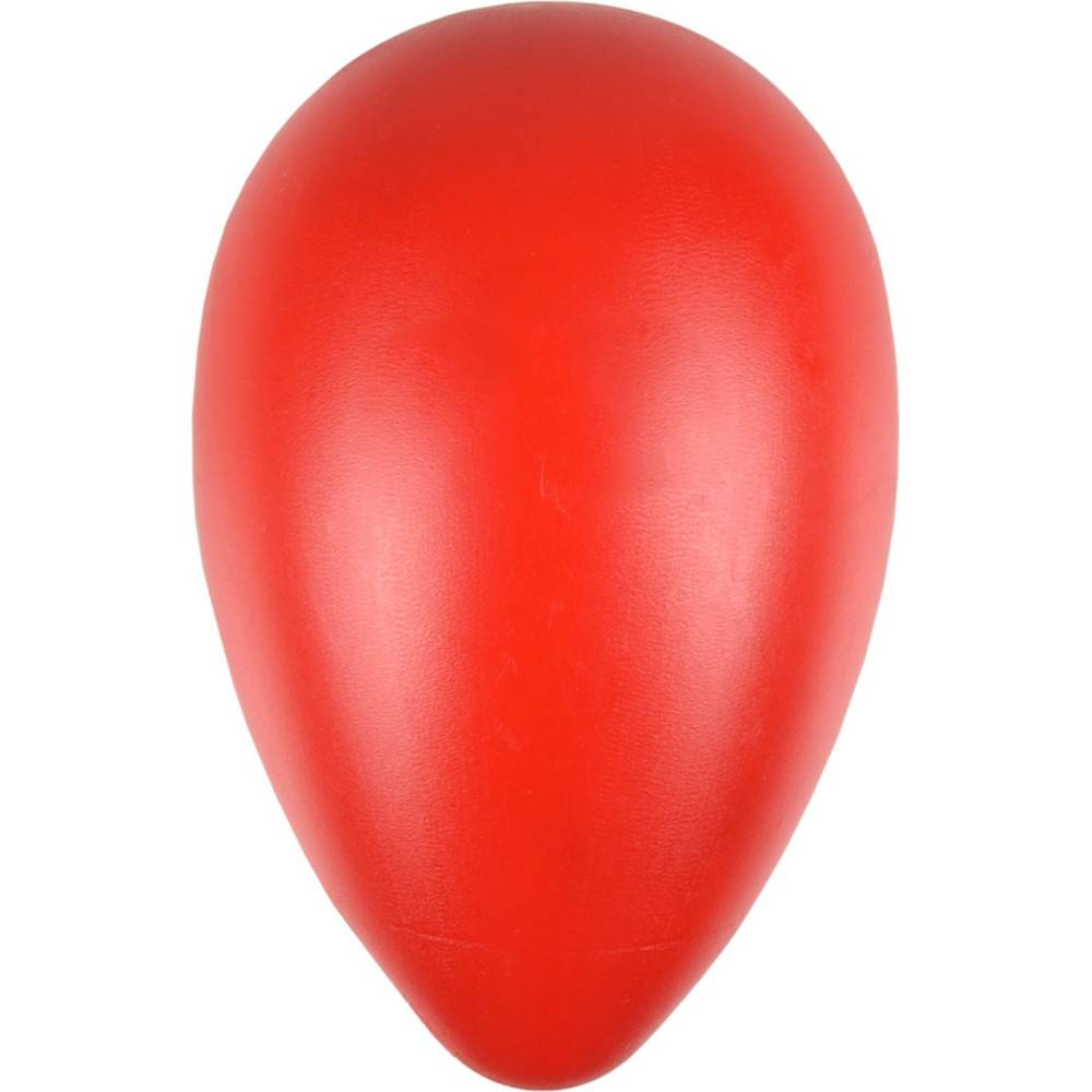 Flamingo - Oeuf rouge en plastique S ø 8 cm x 12.5 cm de hauteur jeux pour chien - Imagen 1