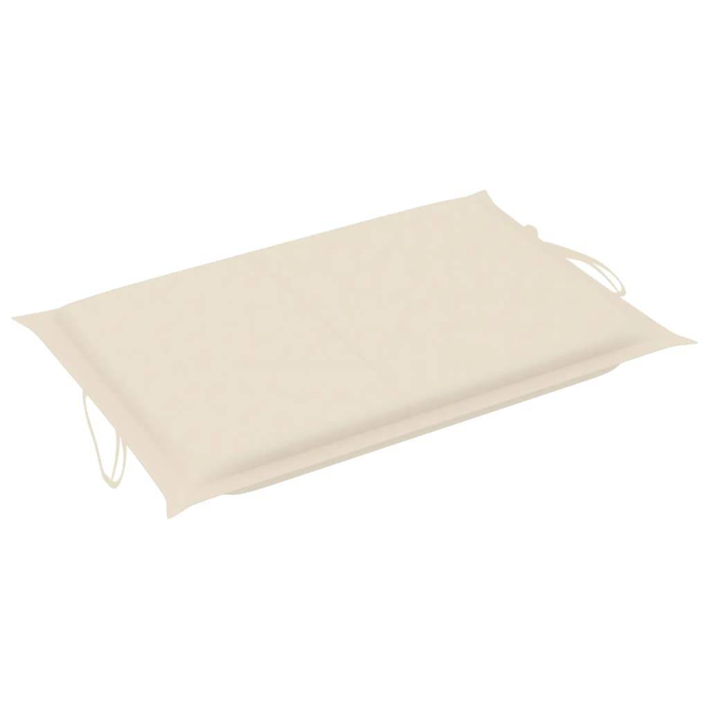 Helloshop26 - Transat chaise longue bain de soleil lit de jardin terrasse meuble d'extérieur avec coussin bois d'acacia solide - Imagen 8